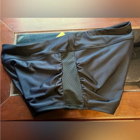 Black Swim Shorts with Adjustable Drawstring - Picture 6 of 8